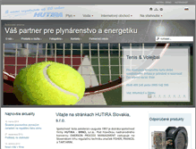 Tablet Screenshot of hutiraslovakia.sk